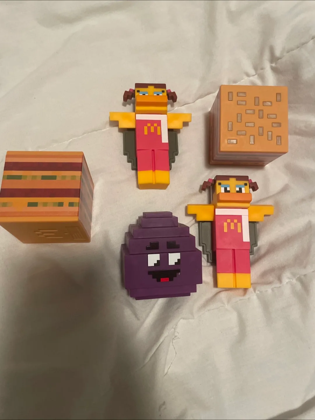 McDonald's Minecraft Happy Meal Toys thumbnail