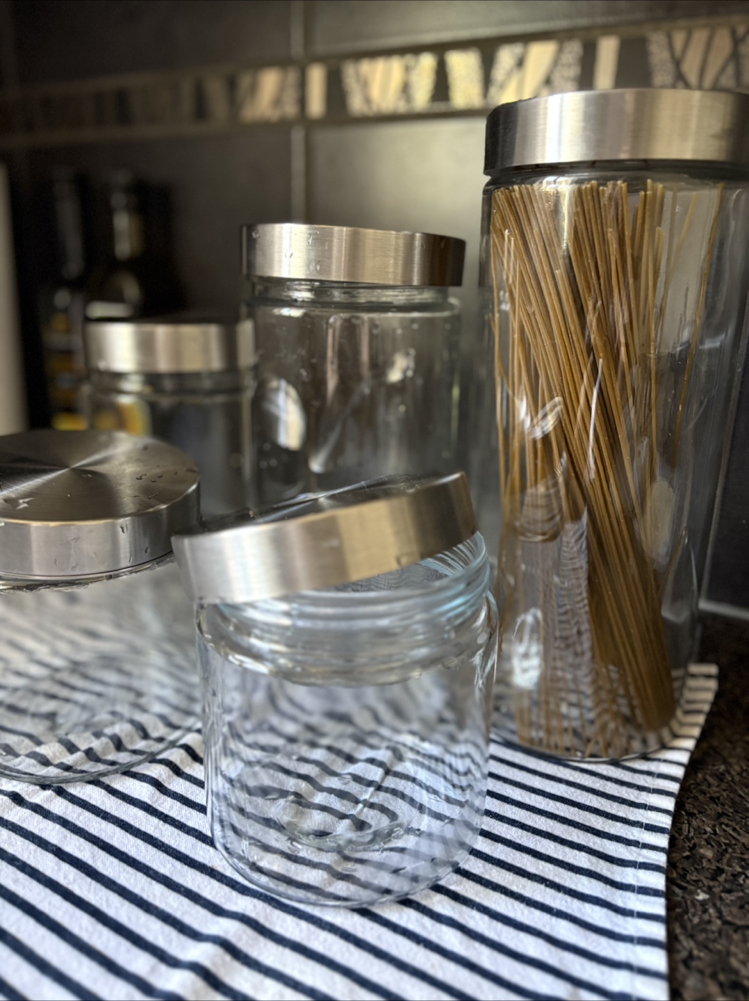 Glass storage jars - photo 4