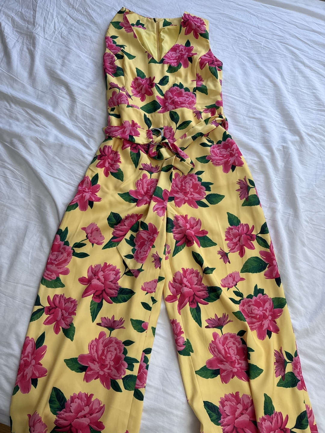 Floral Wide-Leg Jumpsuit