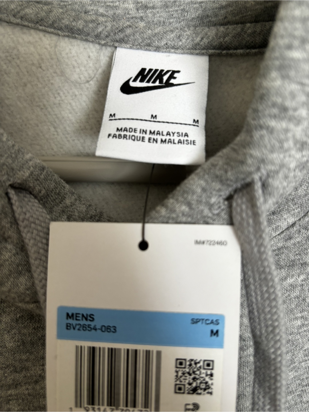 Grey nike hoodie - photo 3
