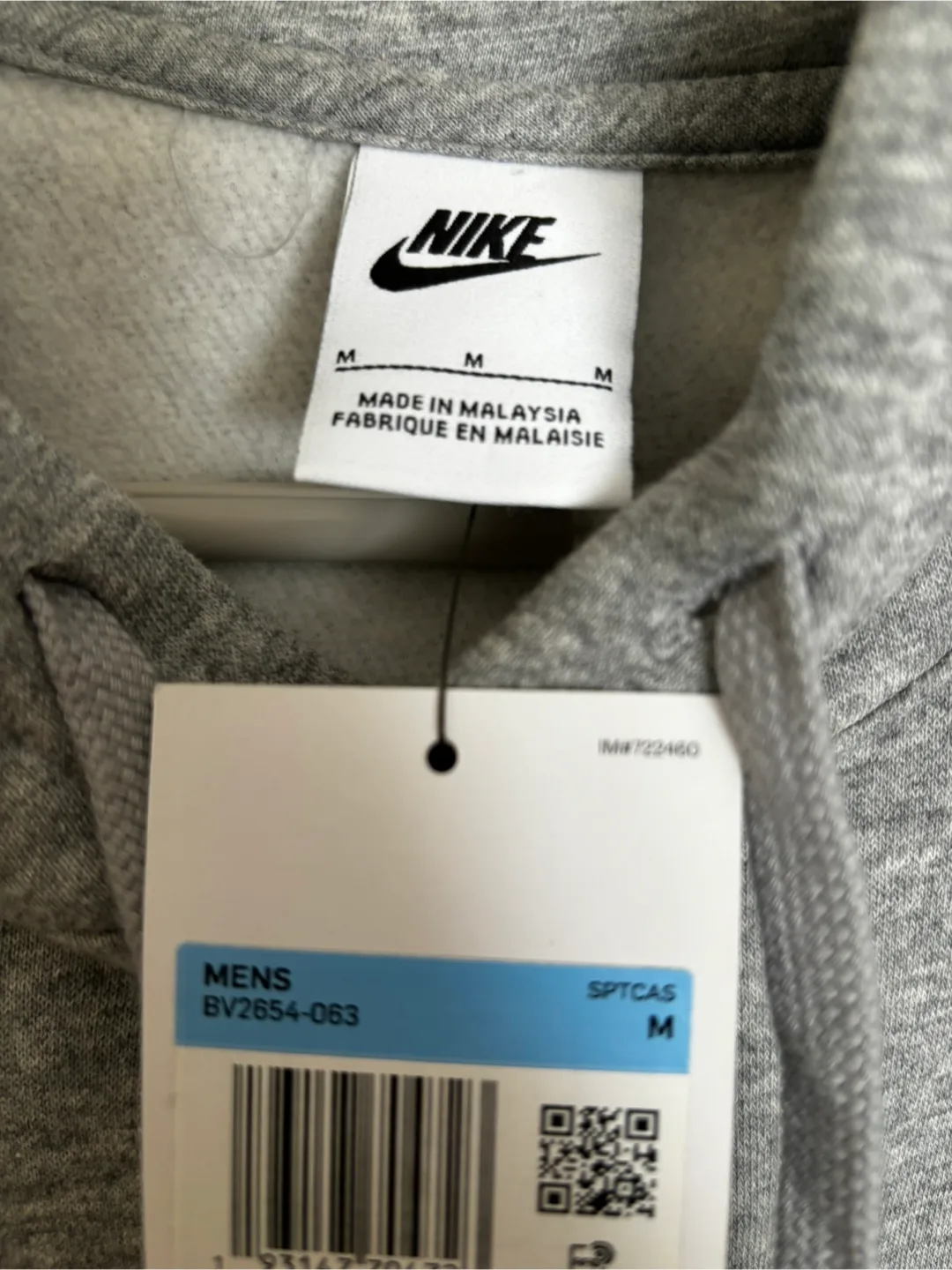 Grey nike hoodie image indicator(3)