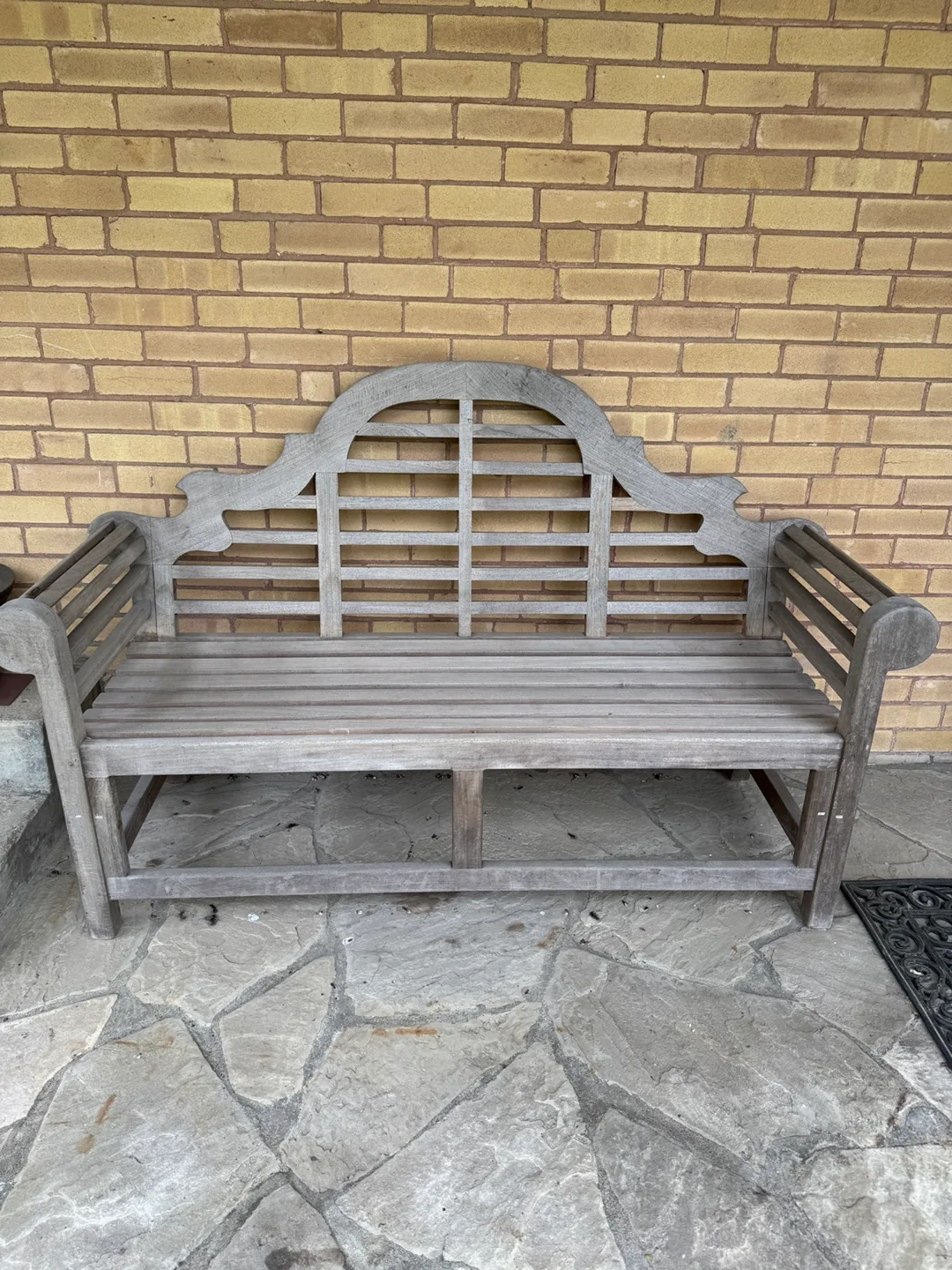 Eddo Barbados Teak Wood Bench thumbnail