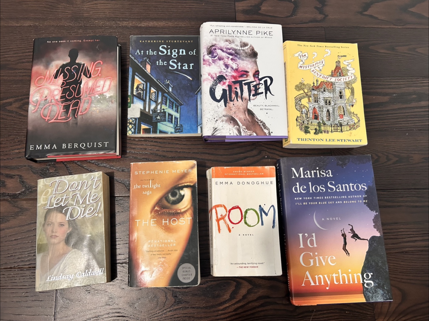 Young Adult and Adult Fiction Books