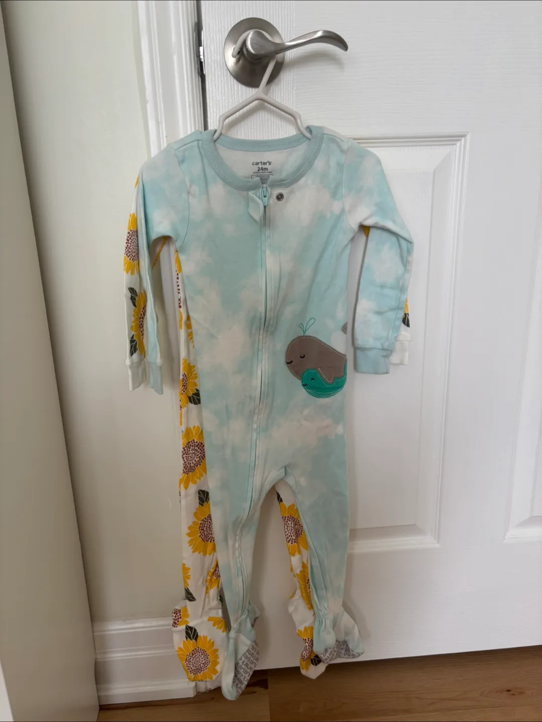 🧡Carter's 24 Month Baby Sleepers - 3 Pack image indicator(2)