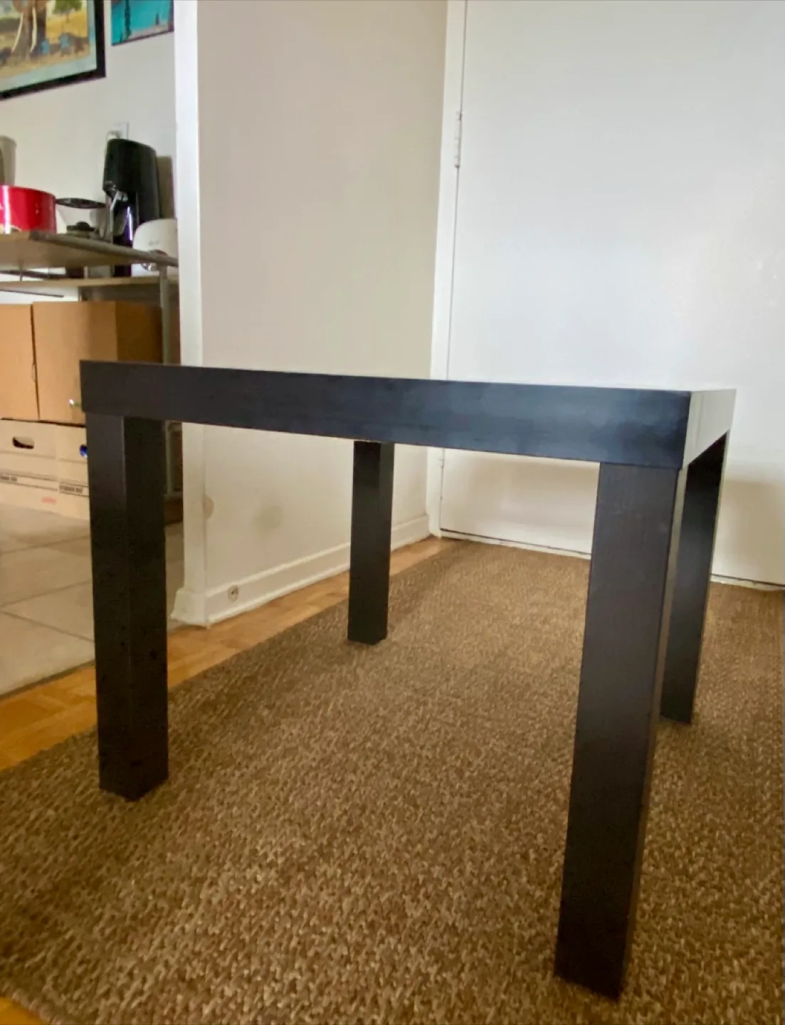 Black Square End Table thumbnail