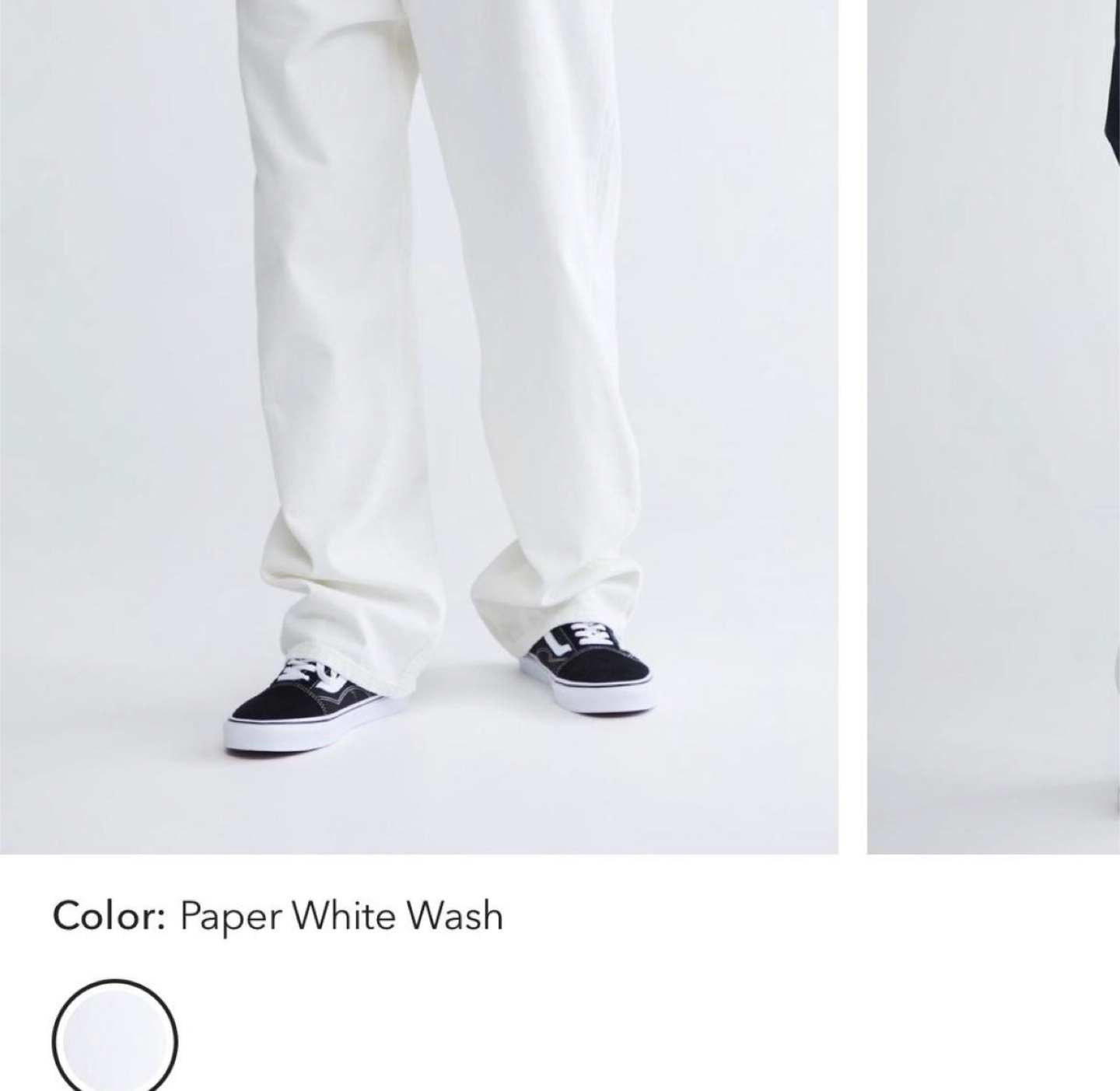 White BDG skate fit jeans - photo 4