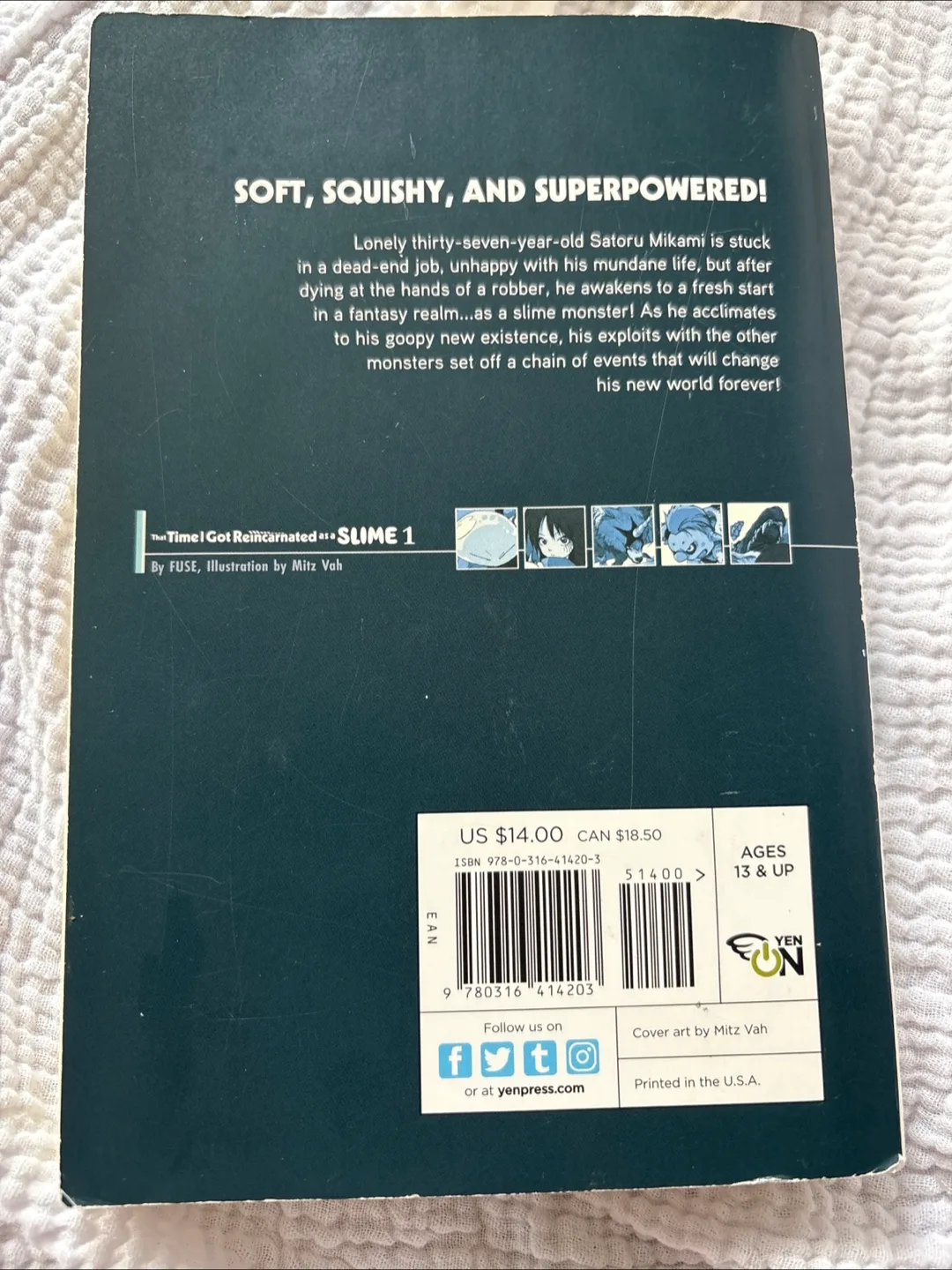 That Time I Got Reincarnated as a Slime Volume 1 Manga image indicator(2)