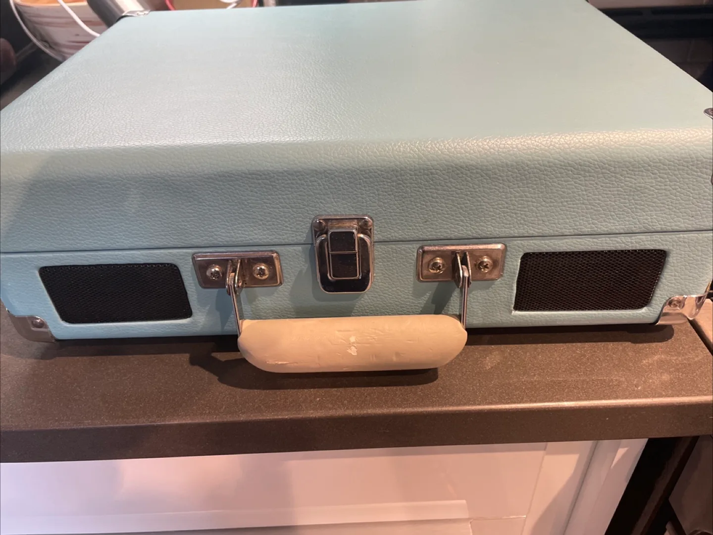 Crosley Cruiser Portable Suitcase Record Player - Light Blue image indicator(5)