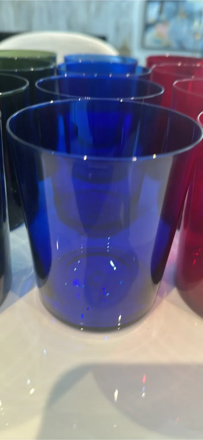 Set of 16 Jewel-toned Glasses * Pier 1 Imports image indicator(3)