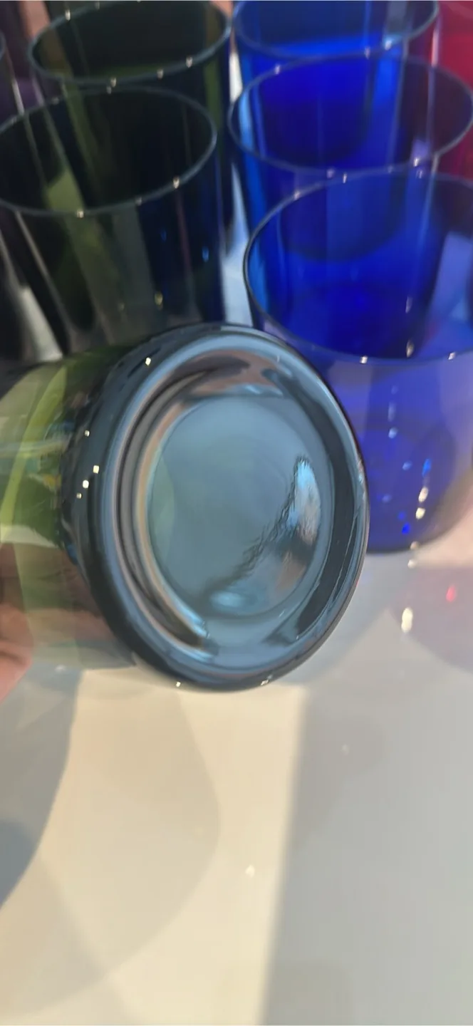 Set of 16 Jewel-toned Glasses * Pier 1 Imports image indicator(5)