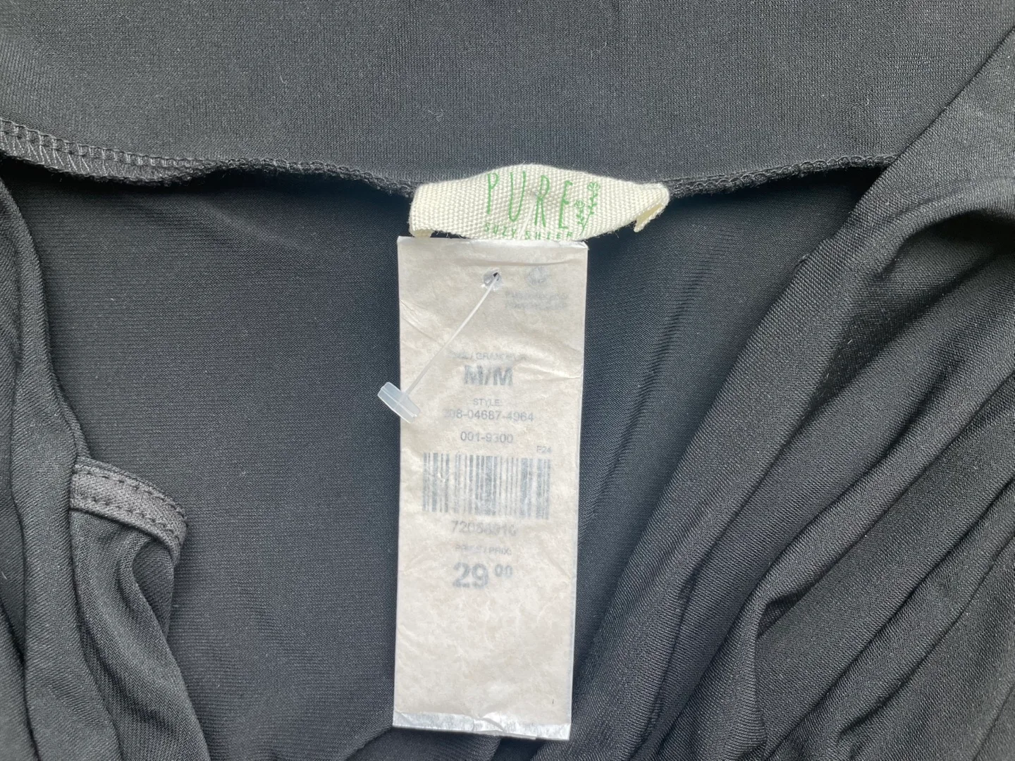 Black Off-the-Shoulder Twist-Front Top image indicator(5)