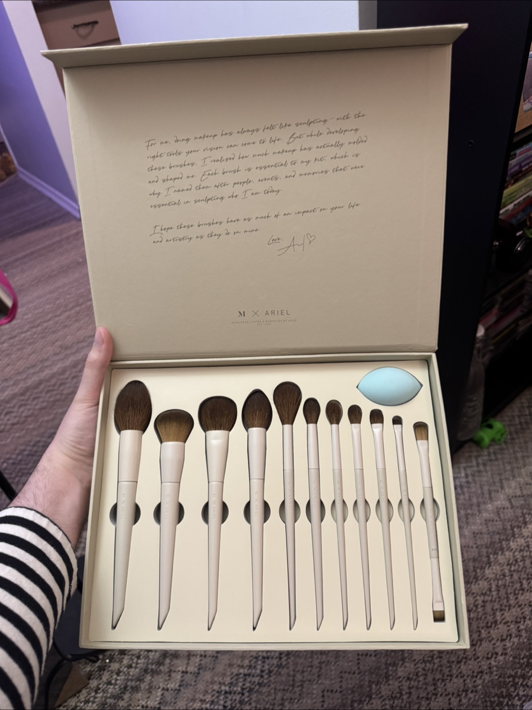 Morphe X ARIEL 12-Piece Makeup Brush Set