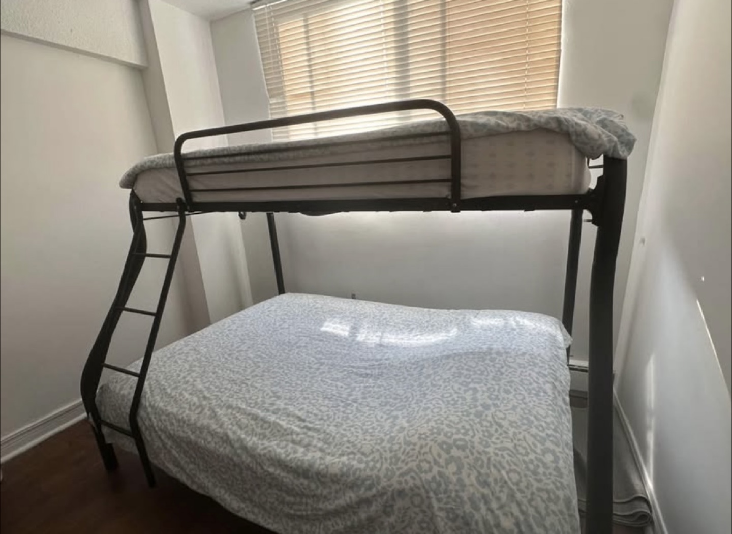 Black Metal Bunk Bed Frame