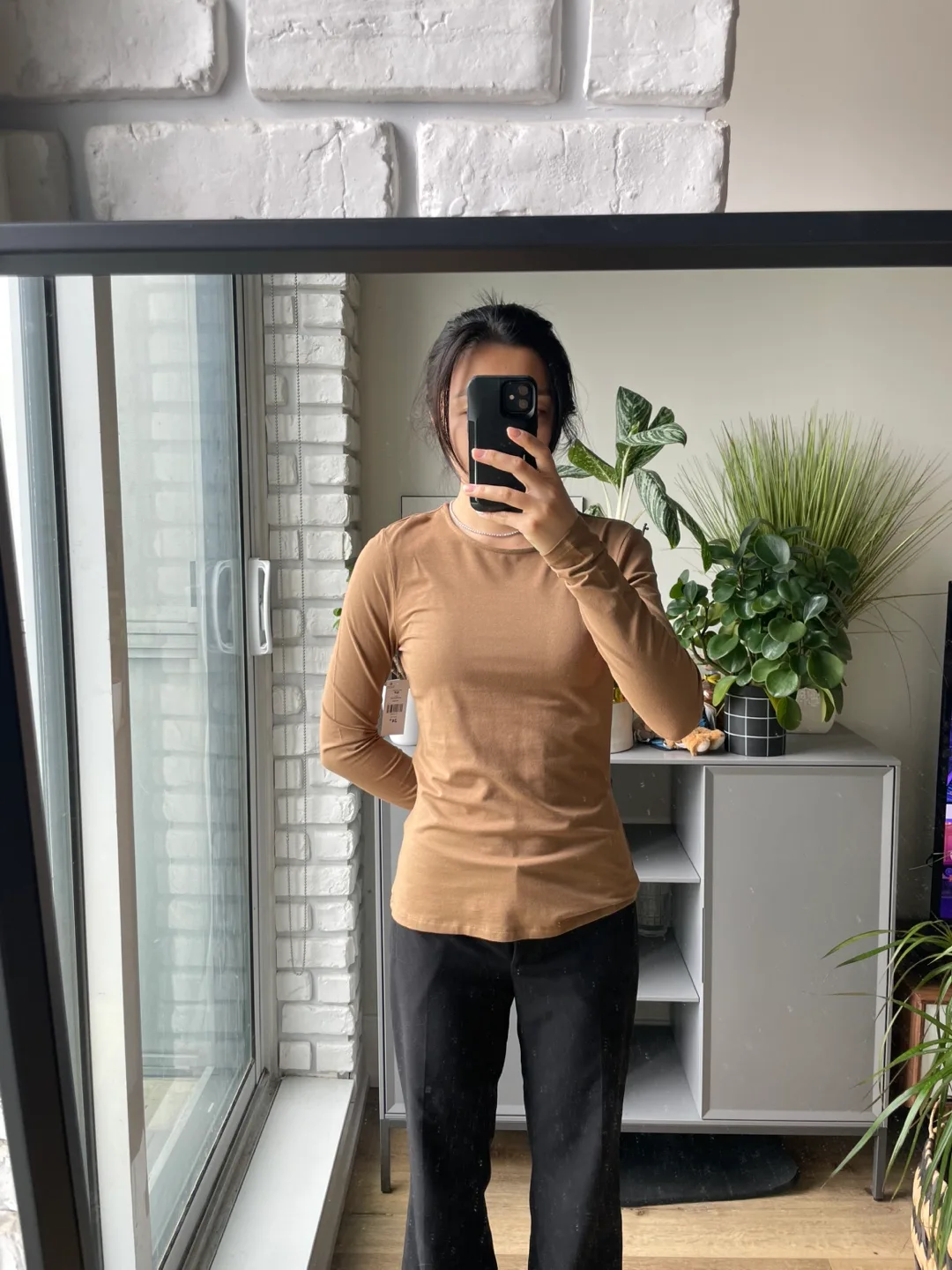 Brown Long Sleeve Shirt image indicator(2)