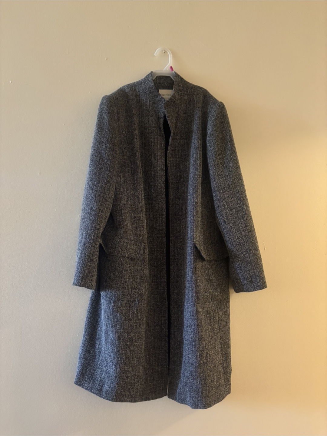 Women's Size 12 Black and Grey Jacket
