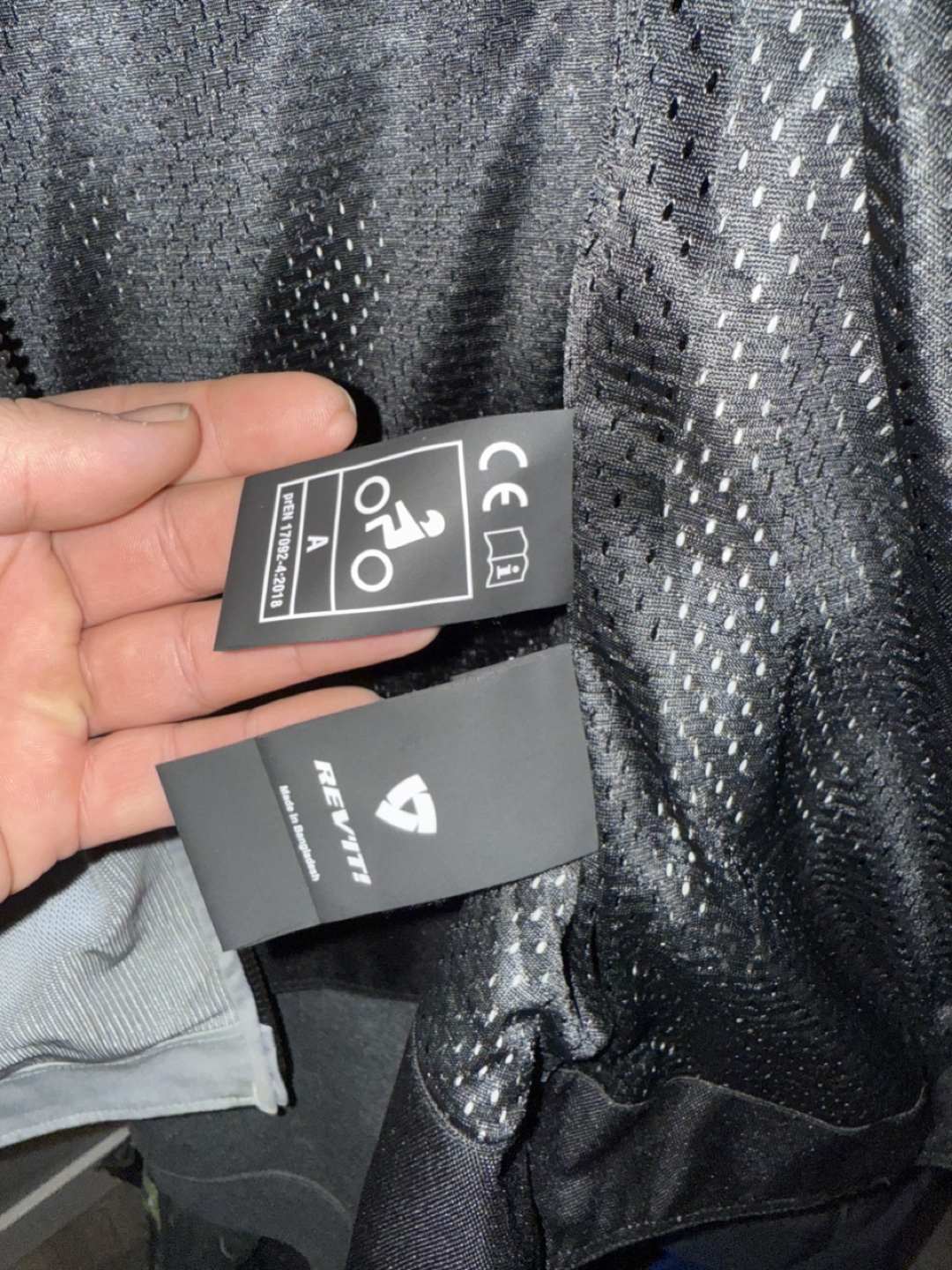 Rev'it! Airwave 2 Jacket - XXL - Light Grey - photo 4
