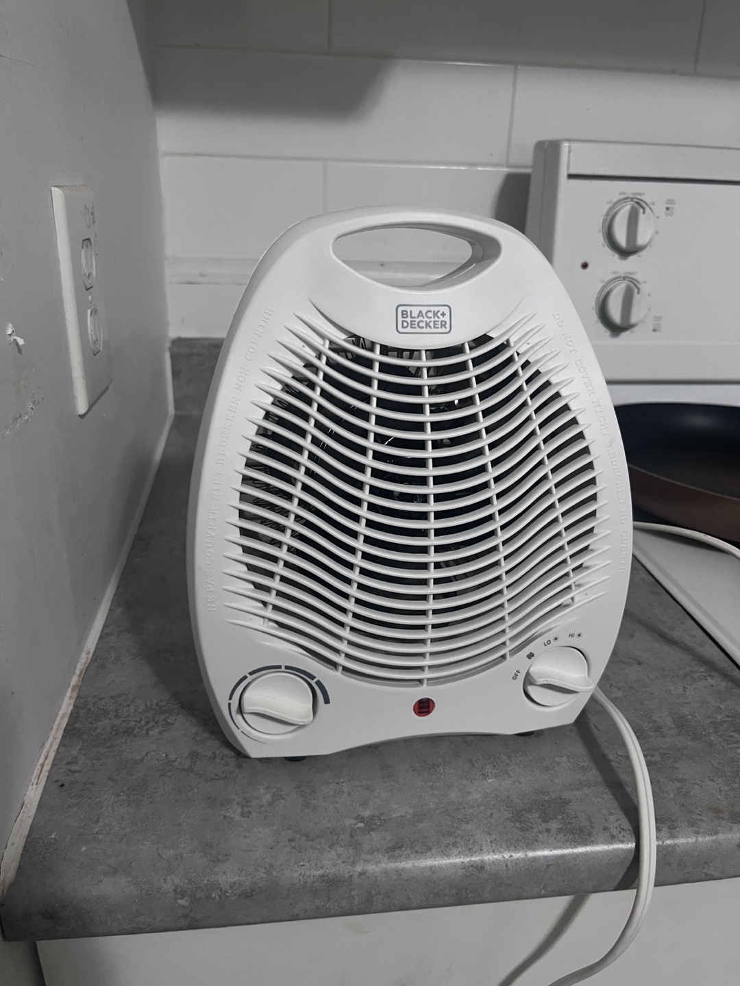 Black+Decker Compact Fan Heater