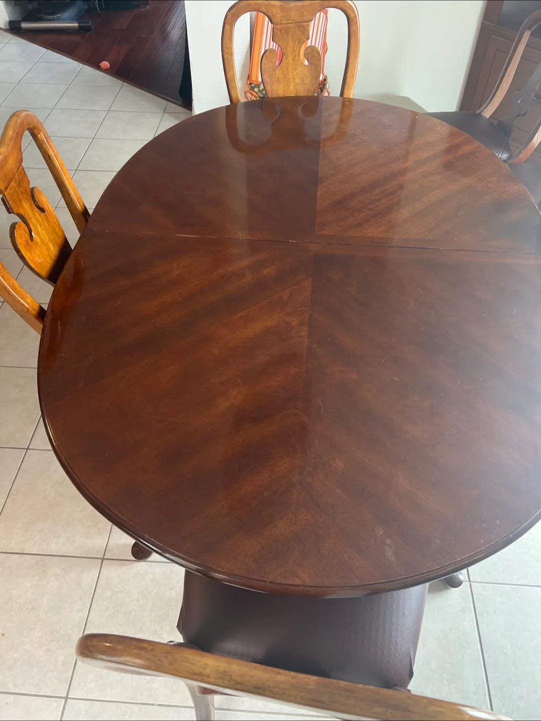 7-Piece Dining Set: Table and 6 Chairs thumbnail