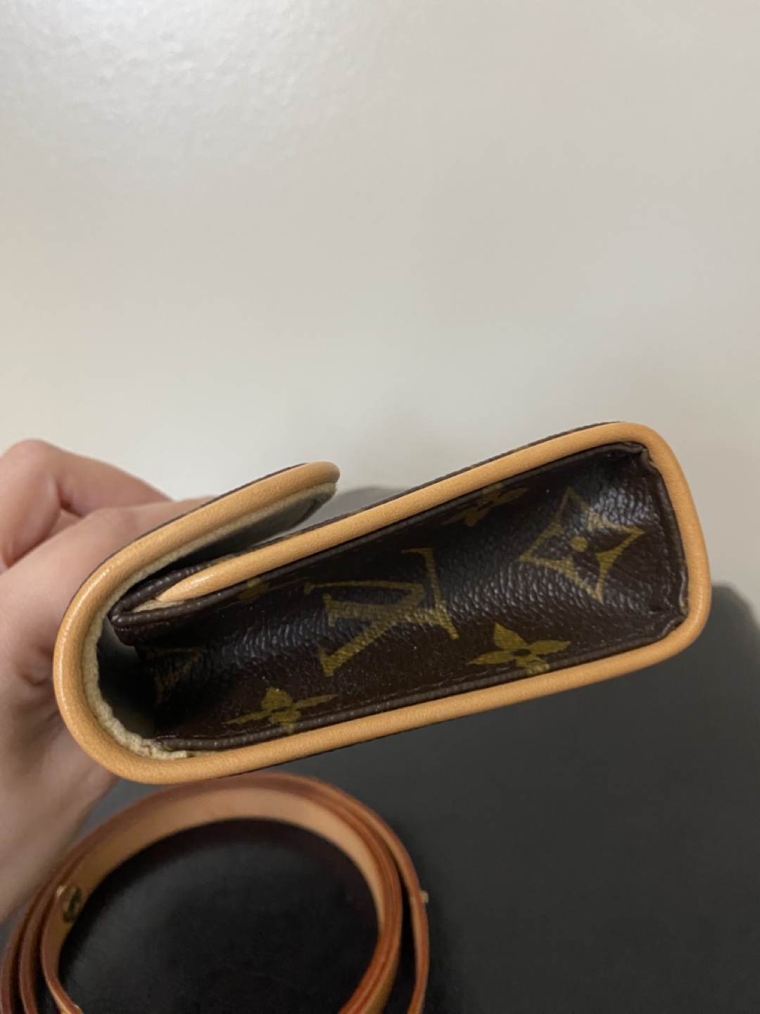 Louis Vuitton Pochette Florentine Monogram Canvas Belt Bum Bag - photo 4