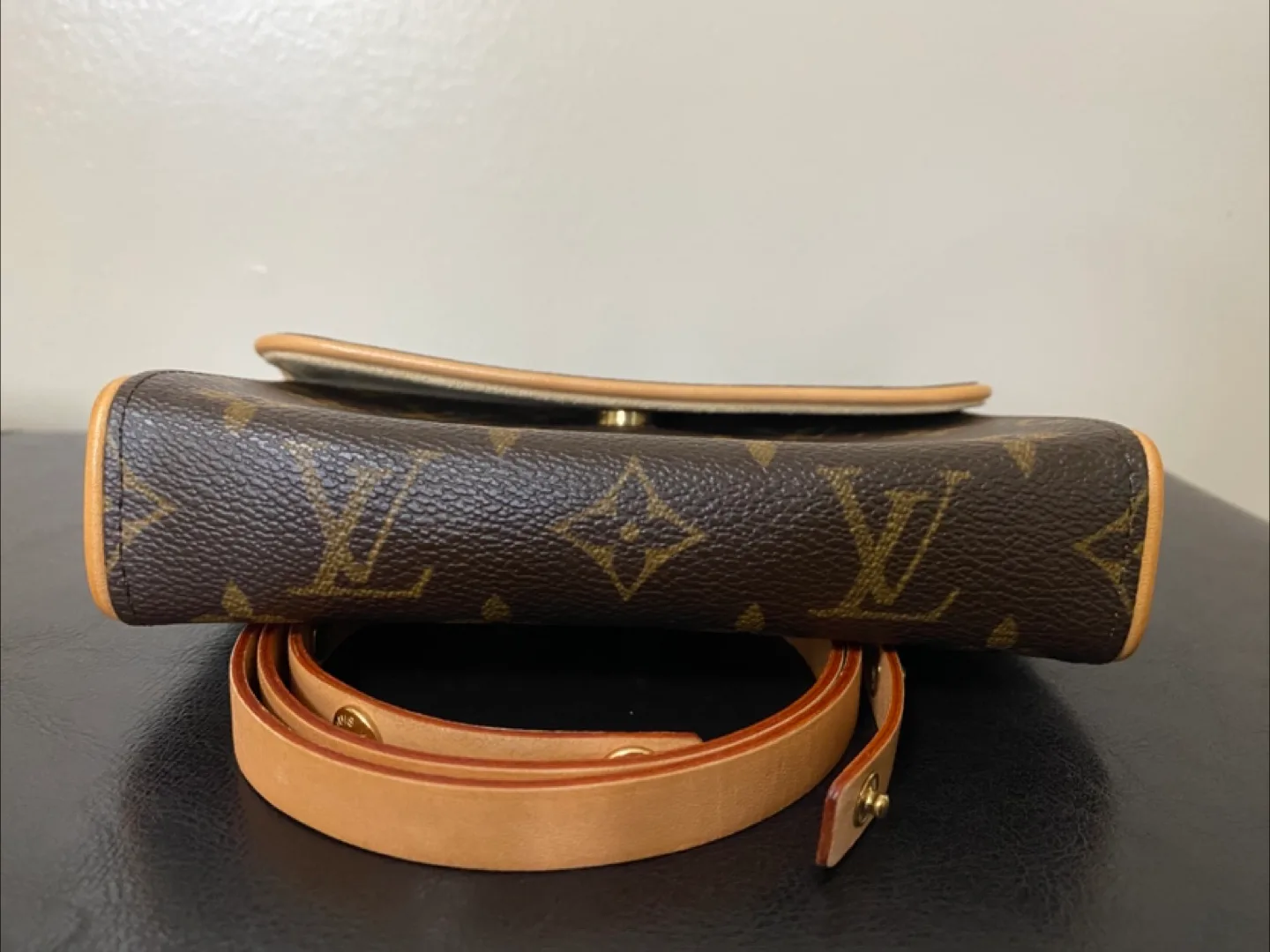 Louis Vuitton Pochette Florentine Monogram Canvas Belt Bum Bag image indicator(5)