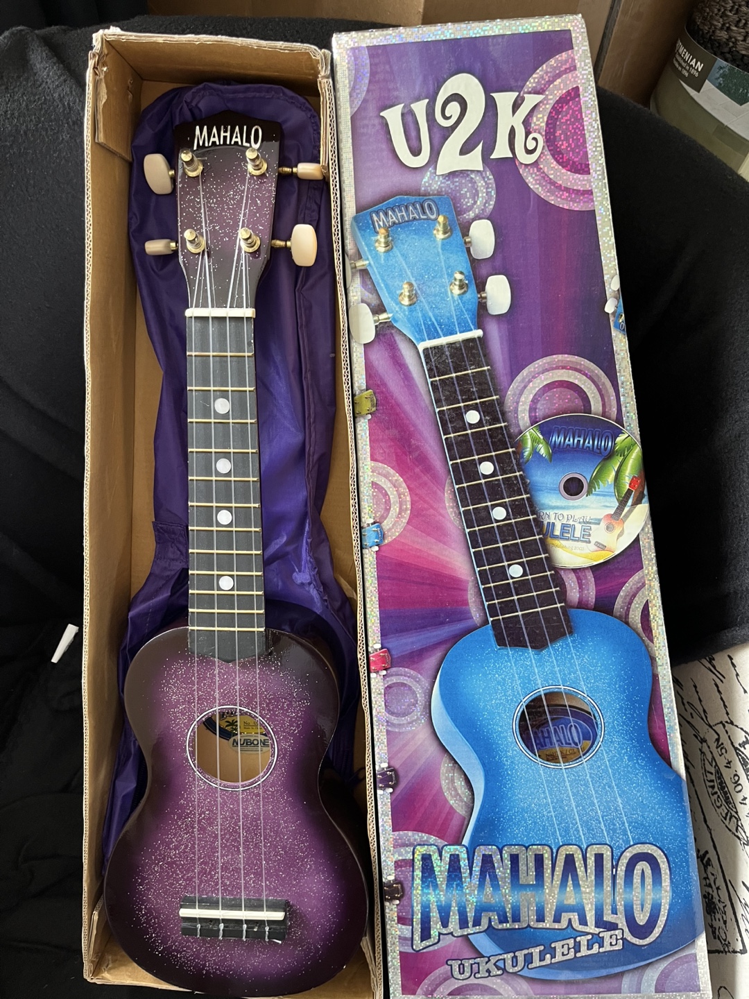 Mahalo Ukulele Bundle - Purple