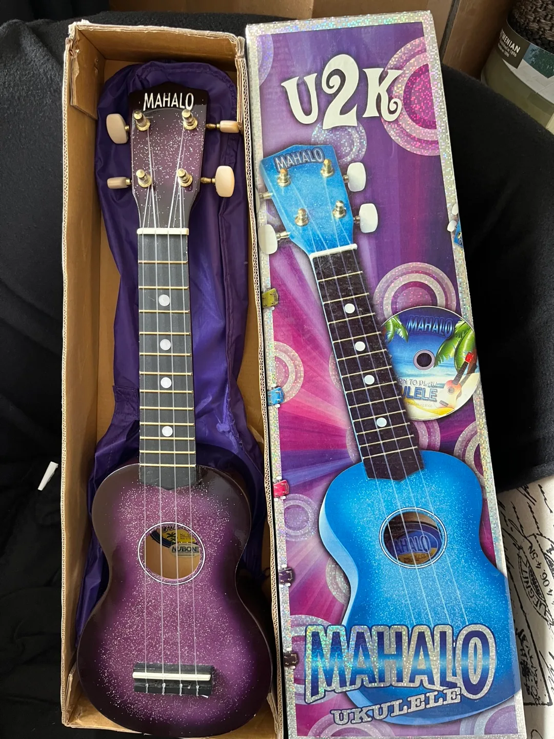 Mahalo Ukulele Bundle - Purple thumbnail