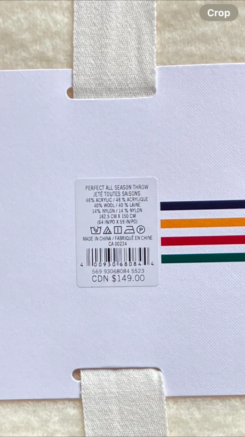 HBC Stripes Throw Blanket image indicator(3)