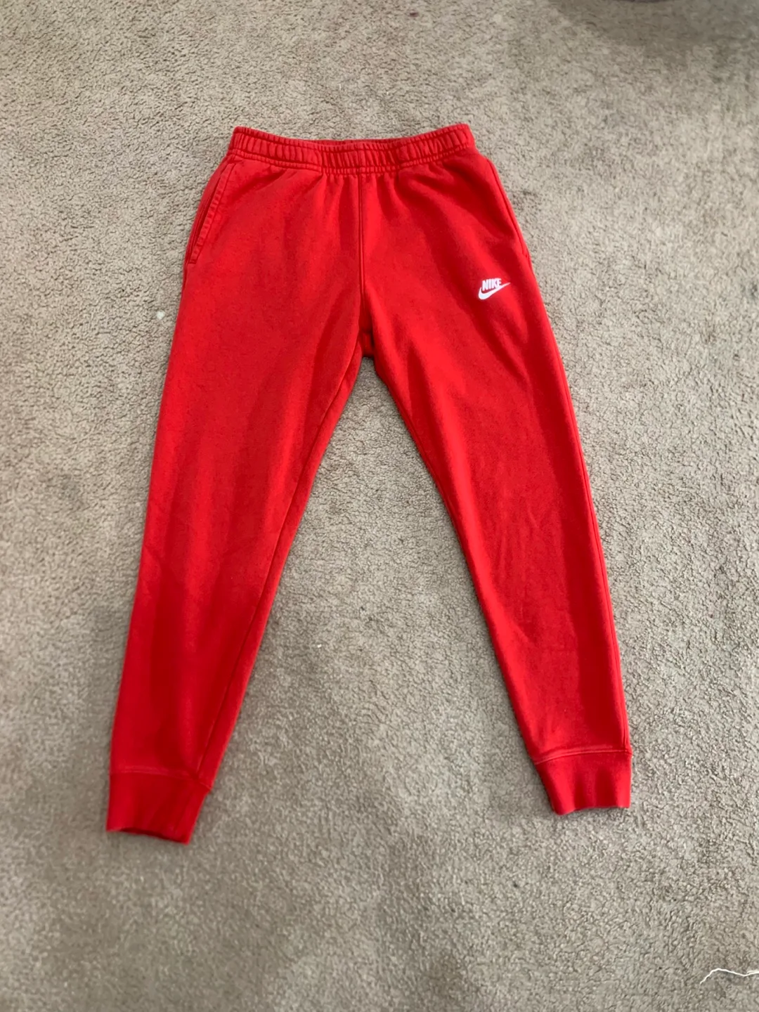 Nike Red Sweatpants - Size Small thumbnail