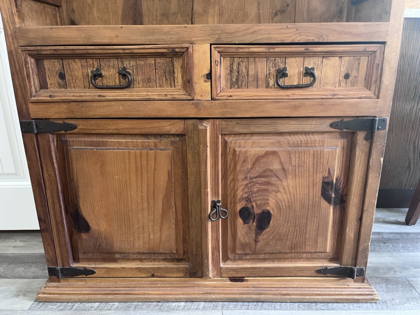 Rustic Solid Wood Hutch - photo 2