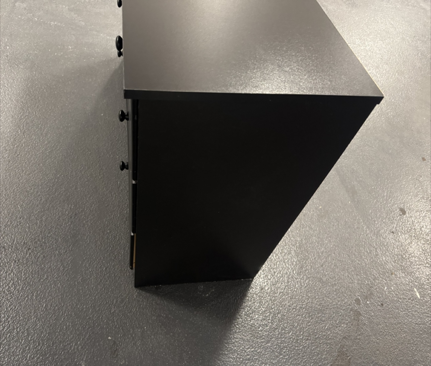 Black Six-Drawer Dresser - photo 2