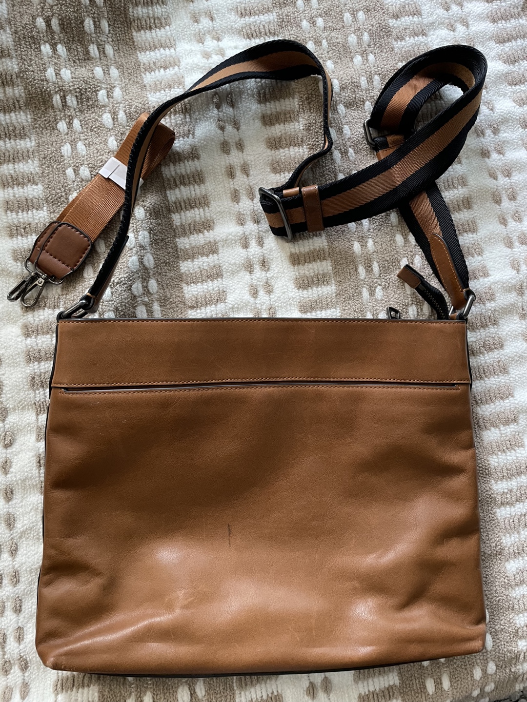 Authentic Coach Tan Leather Bag - photo 2