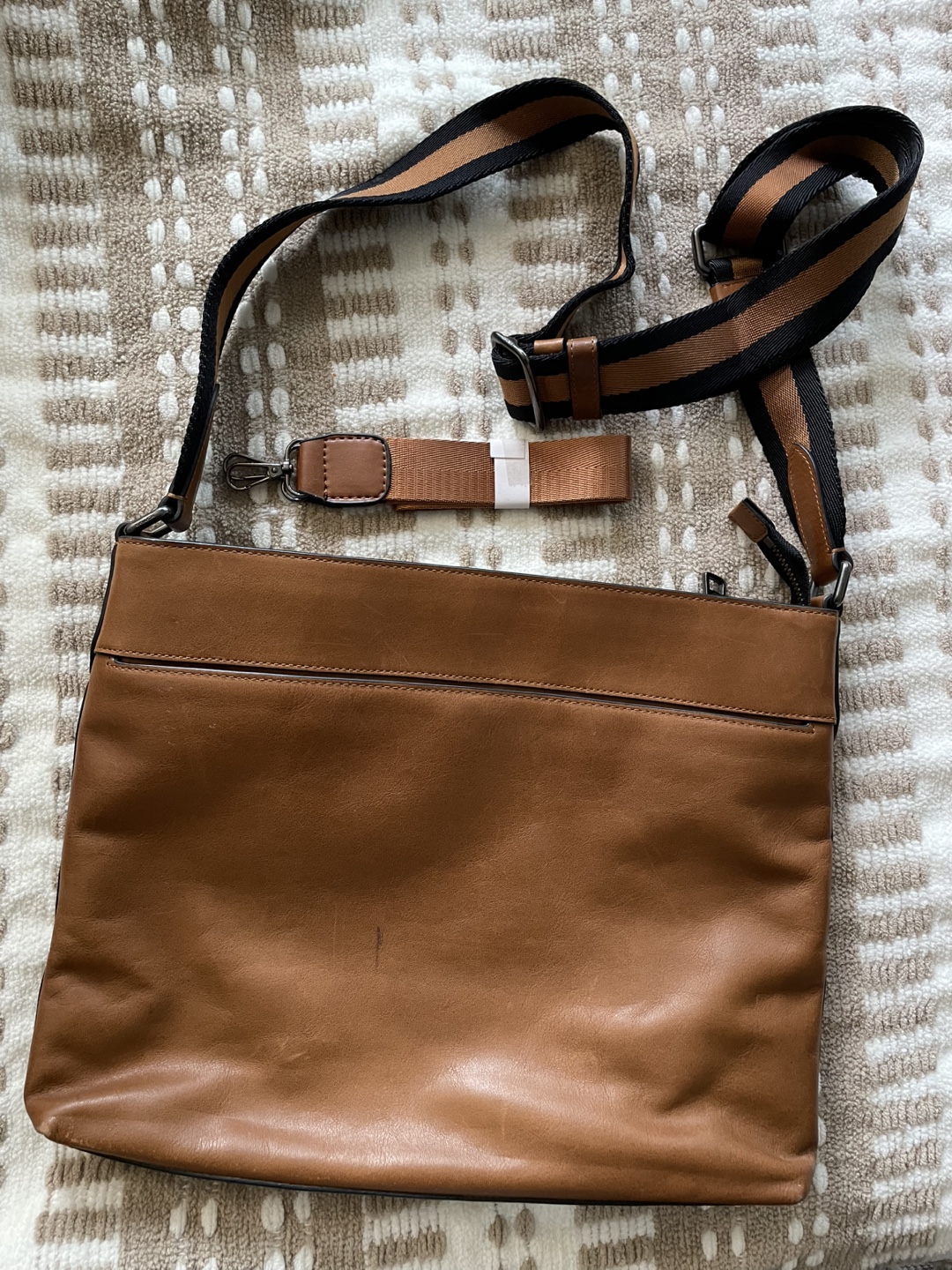 Authentic Coach Tan Leather Bag - photo 3
