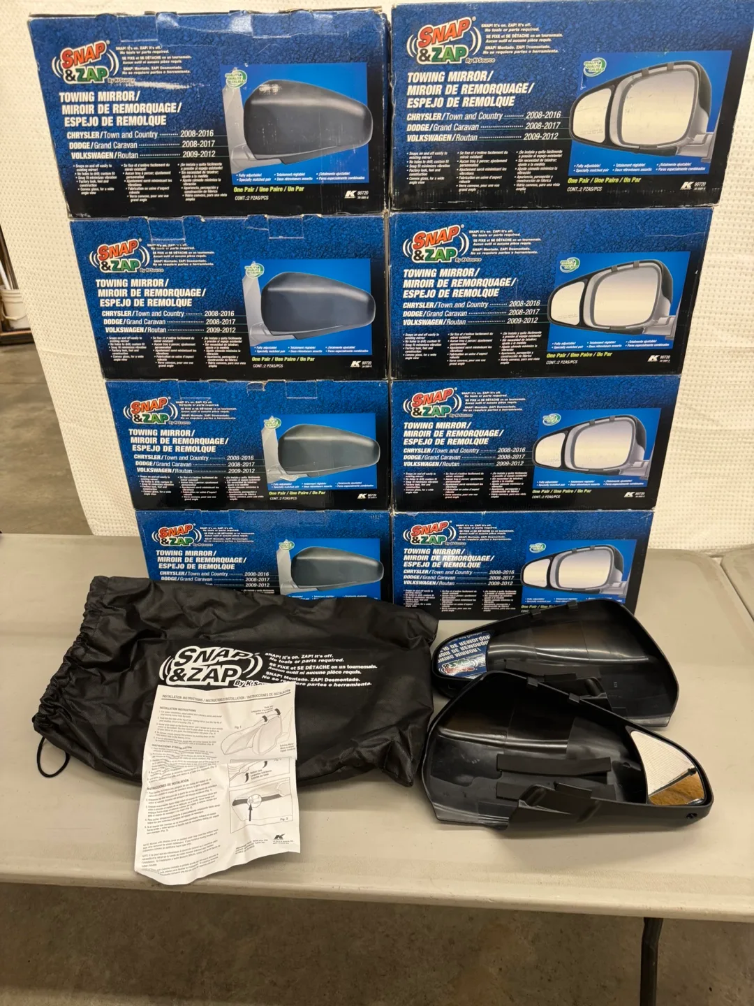 Dodge Chrysler Ram Van Tow Mirrors image indicator(6)