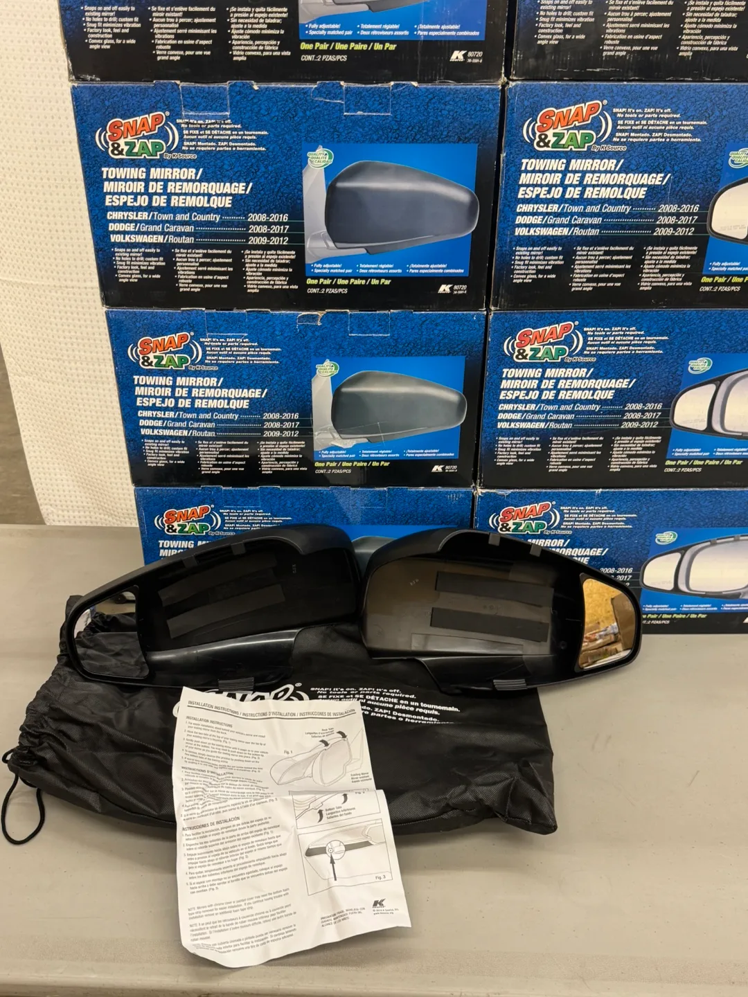 Dodge Chrysler Ram Van Tow Mirrors image indicator(7)