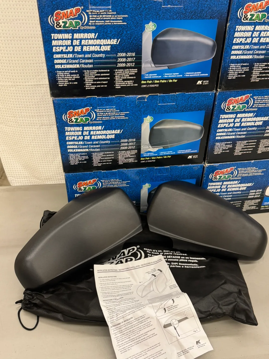 K Source 80720 Towing Mirrors image indicator(8)