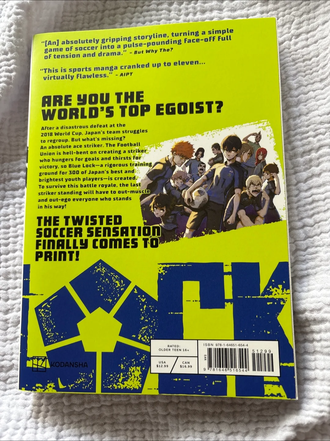 Blue Lock Vol. 1 Manga Graphic Novel image indicator(2)