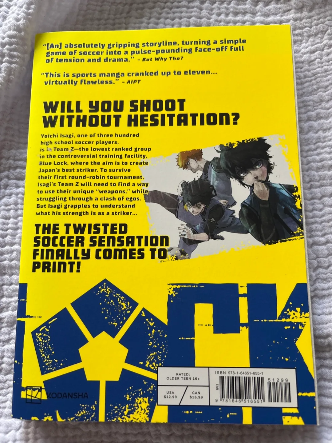 Blue Lock Volume 2 Manga image indicator(2)