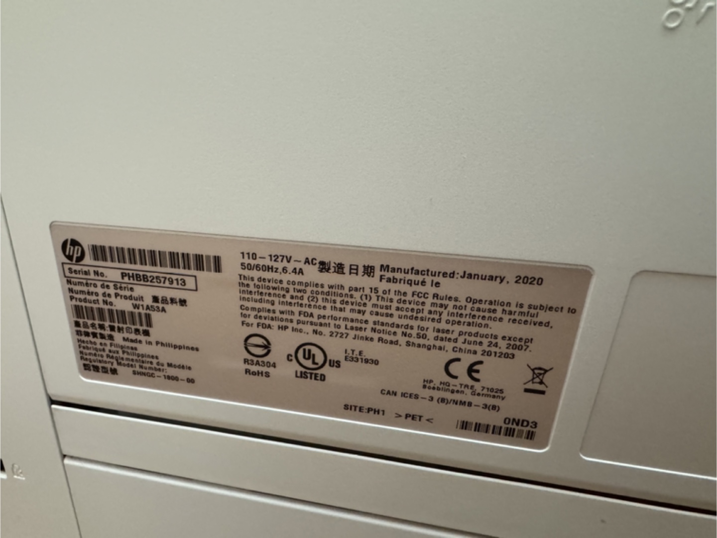 HP LaserJet Pro M404dn Printer - photo 4