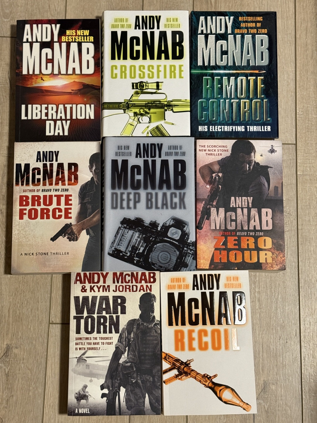 Collection of 27 Andy McNab Thrillers
