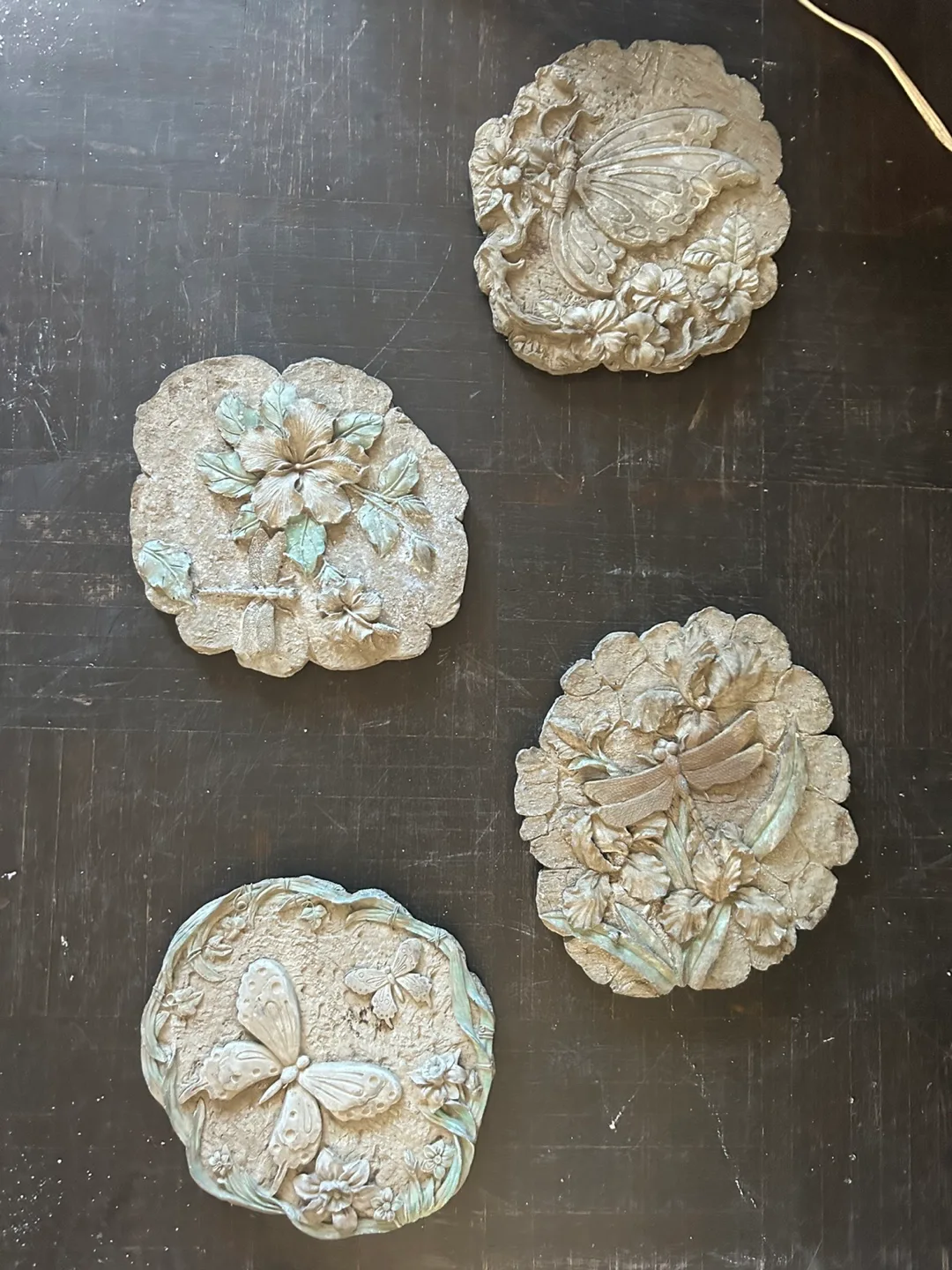 Set of Four Garden Stepping Stones thumbnail
