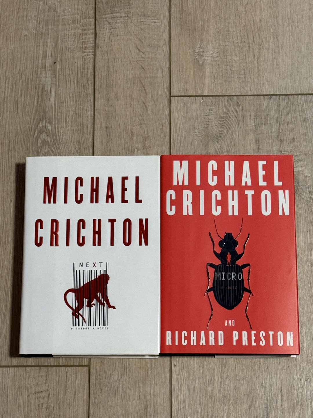 Michael Crichton's Next & Micro (2 books)