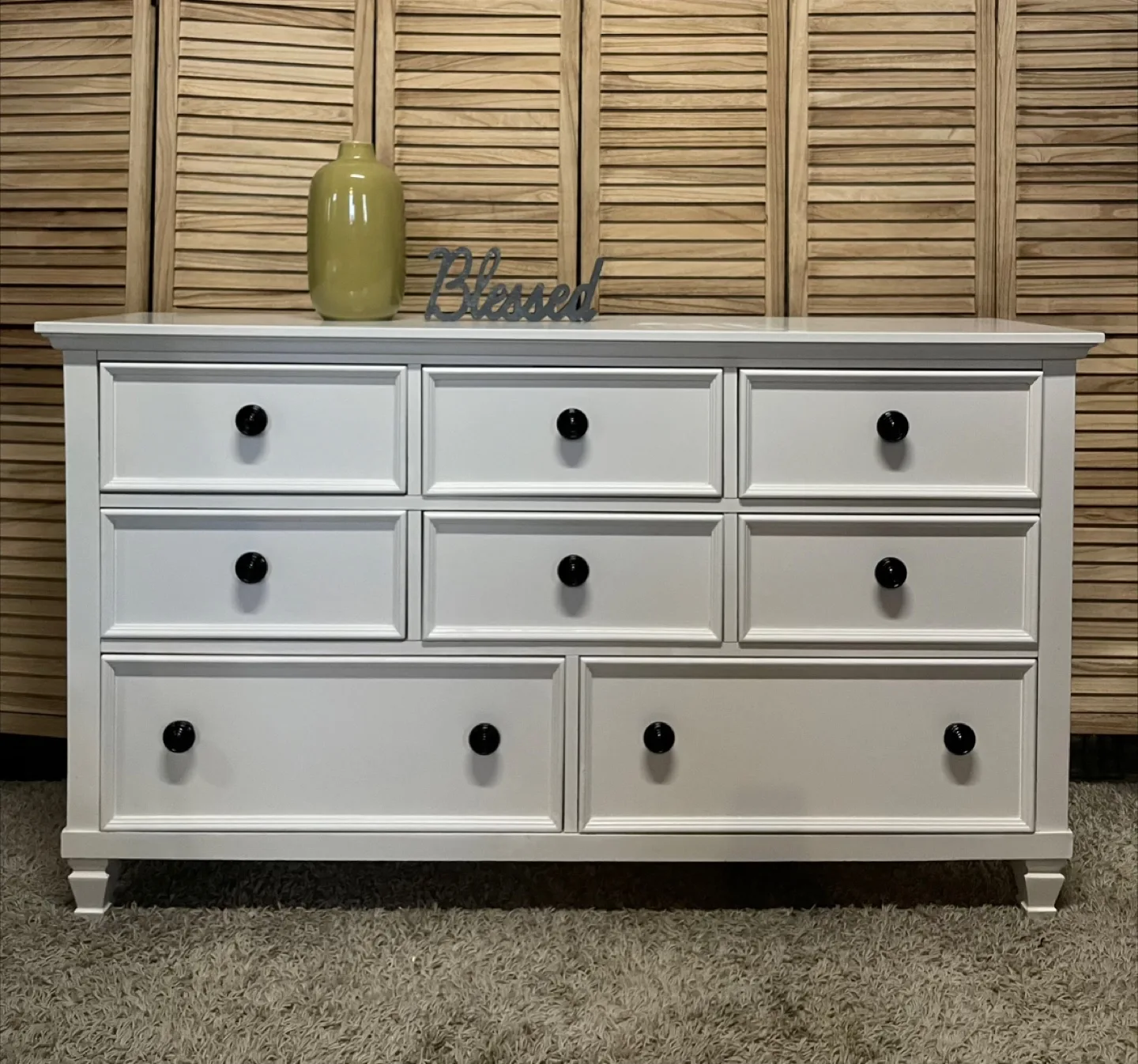 White 9-Drawer Dresser thumbnail