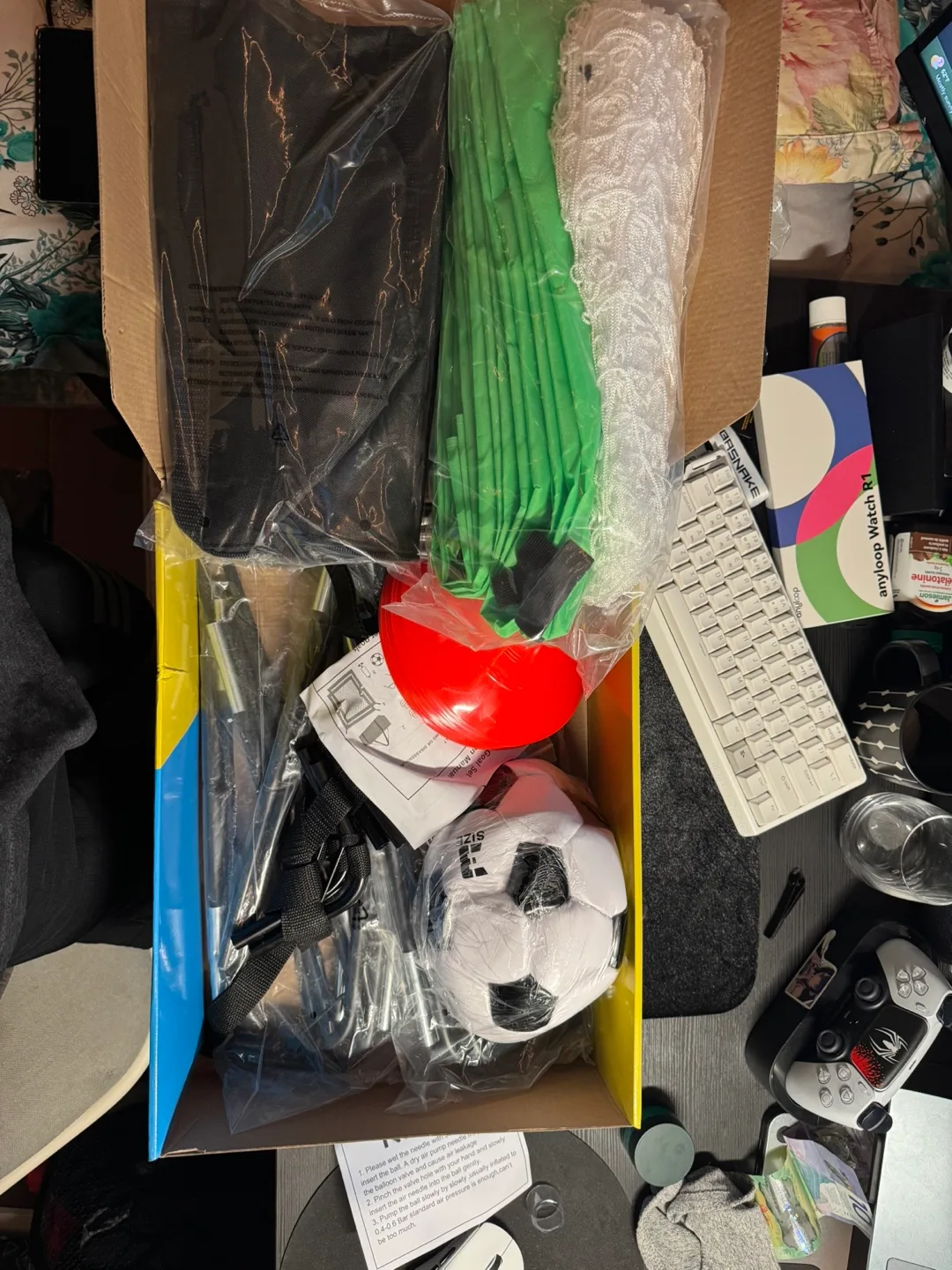 VAVOSPORT Kids Soccer Goals image indicator(3)