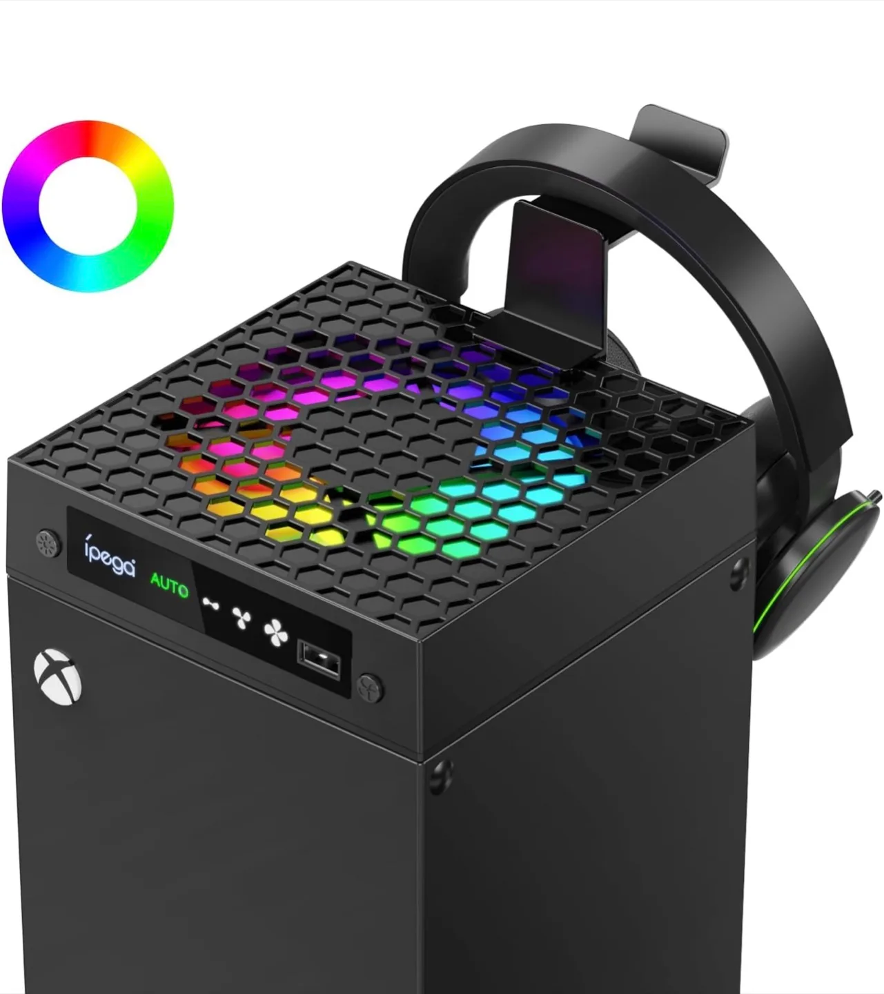IPEGA Xbox Series X Cooling Fan with Headset Stand image indicator(3)
