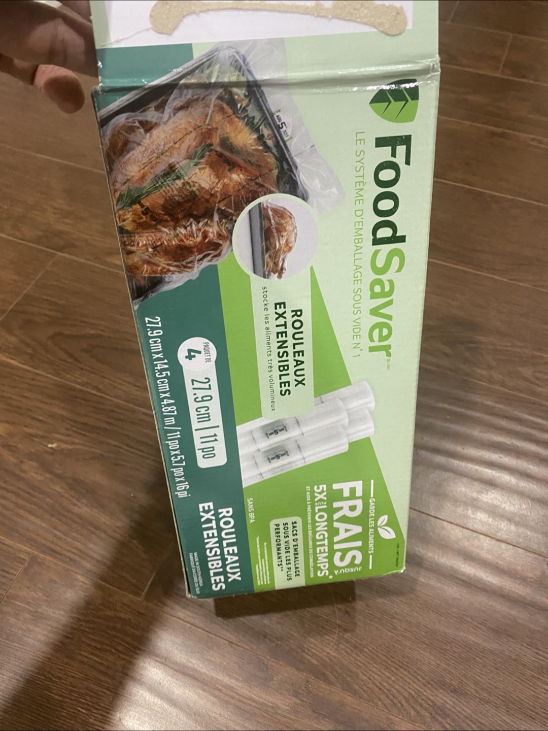 FoodSaver Vacuum Sealer Rolls - 4 Rolls