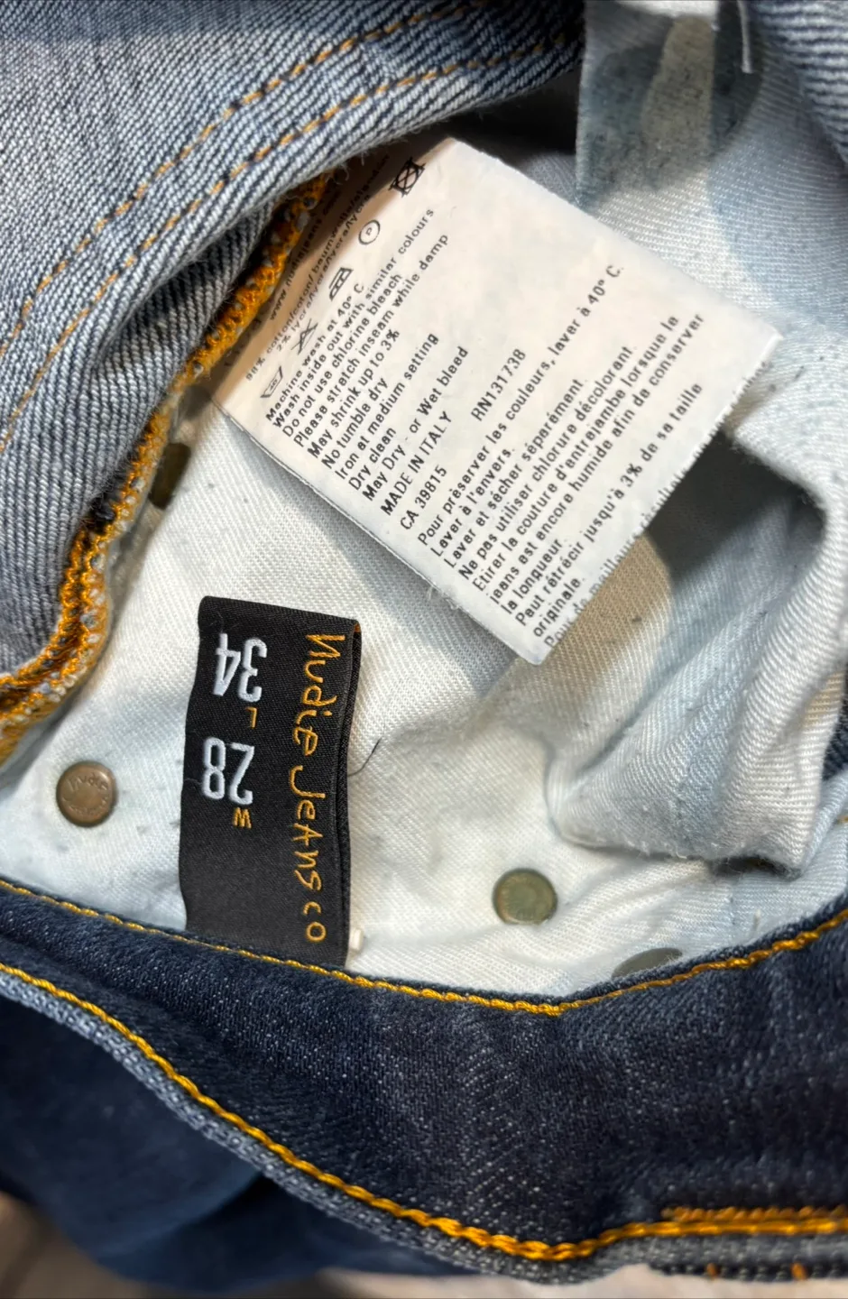 Nudie Jeans Co - Made in Italy - 28/34 in Great Condition image indicator(7)