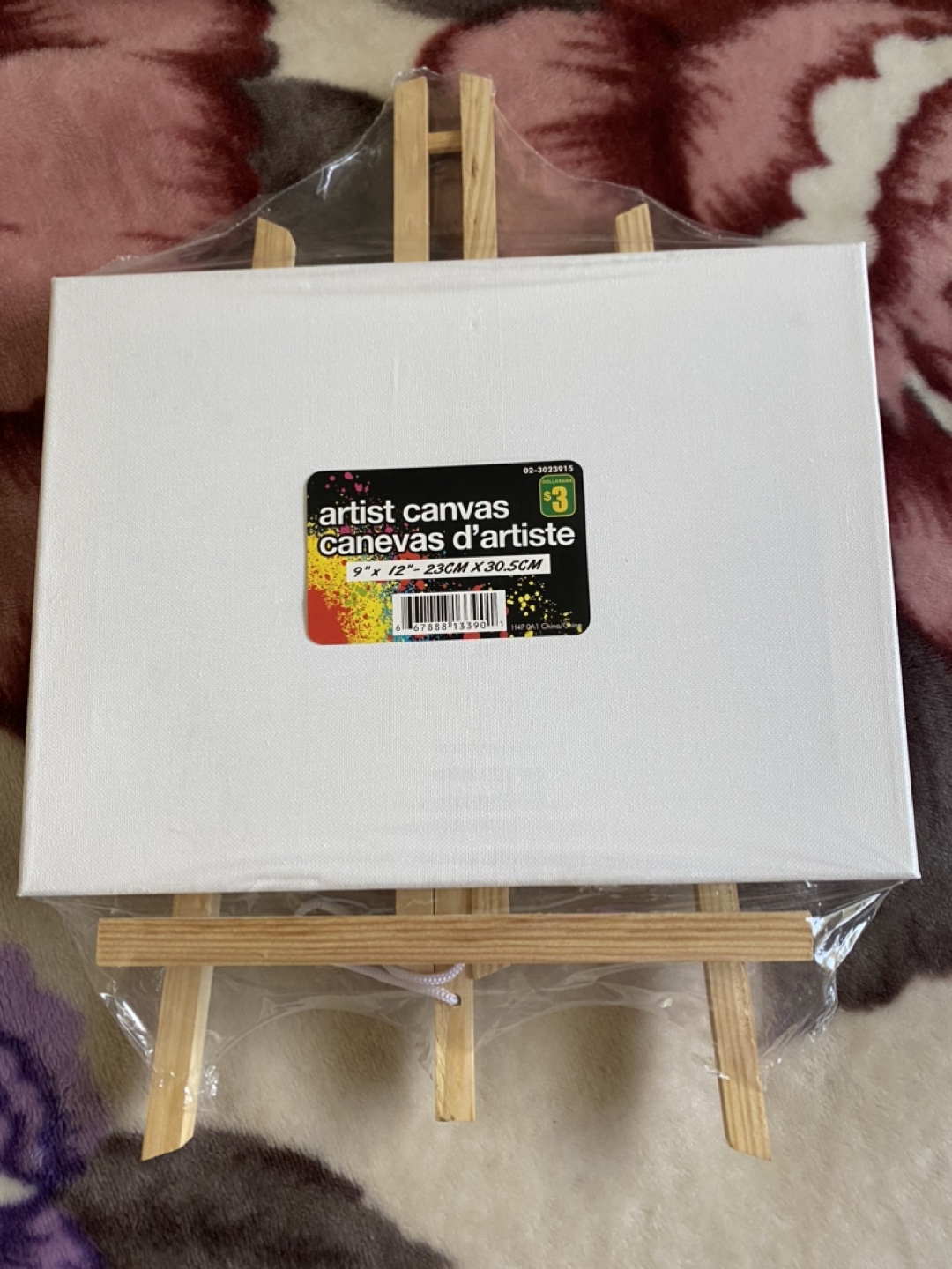 Canvas and stand