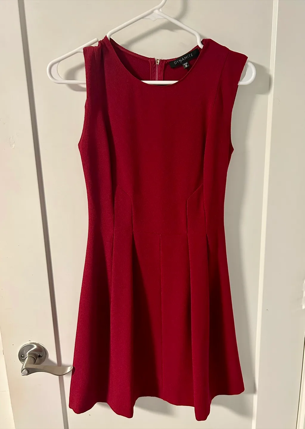 Dynamite burgundy dress thumbnail
