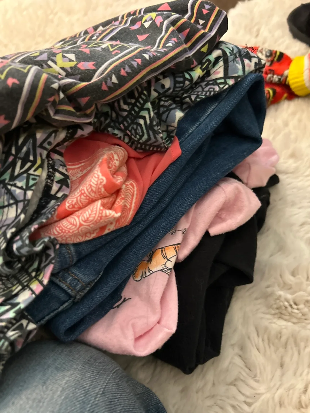 Girls' Clothing Bundle - Dresses, Tops & Jeans image indicator(2)