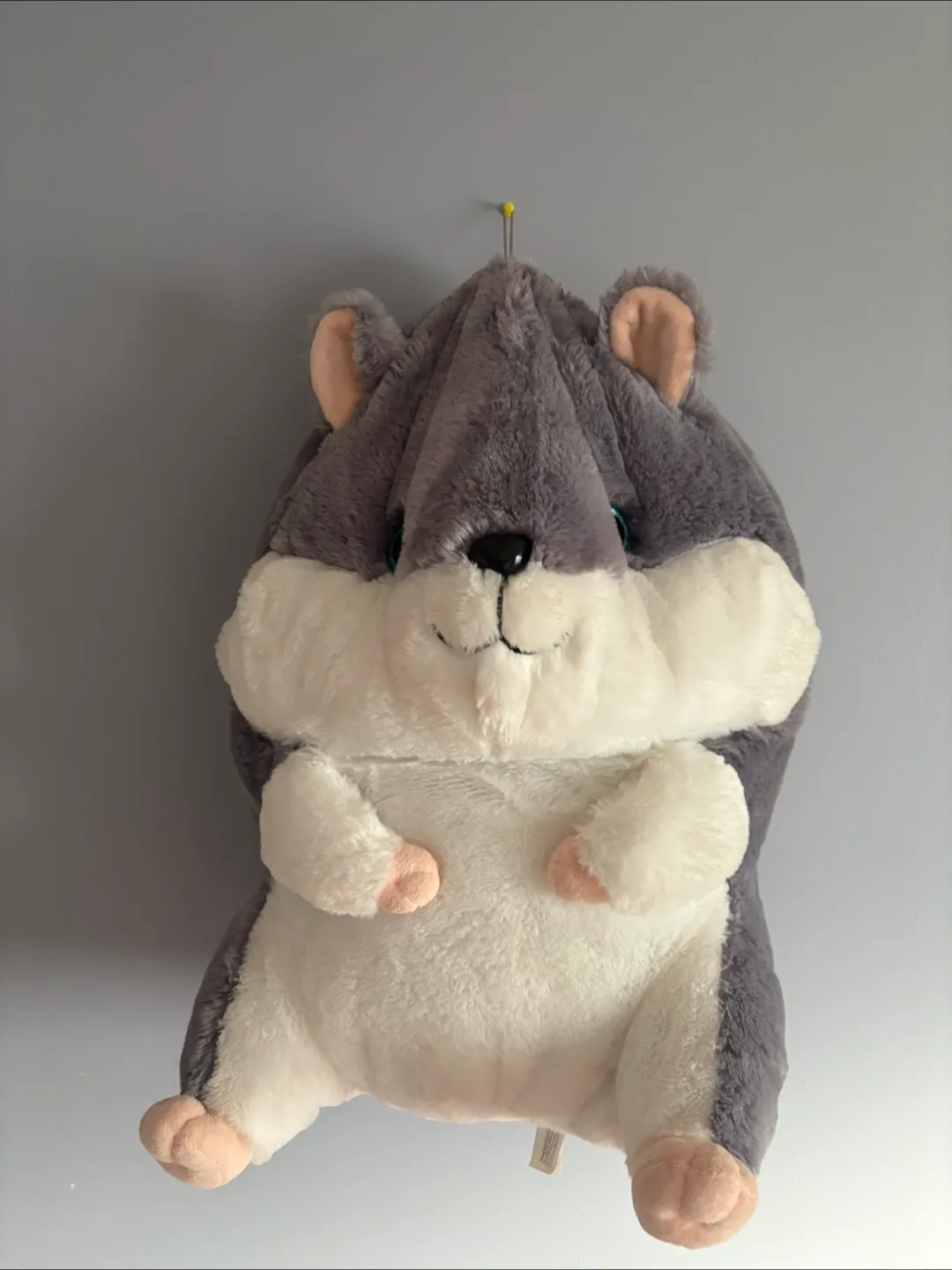 Plush Grey Hamster Toy image indicator(5)